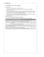 Preview for 11 page of Kenwood K1016WM17 Installation And Instruction Manual