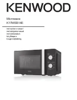 Предварительный просмотр 1 страницы Kenwood K17MSB14E Instruction Manual