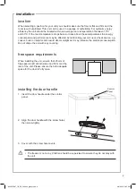Preview for 9 page of Kenwood K250CFW17 Installation Instructions Manual