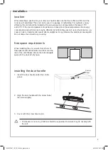 Предварительный просмотр 9 страницы Kenwood K250CFW17 Installation Instructions Manual