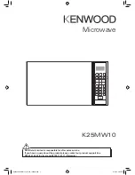 Kenwood K25MW10 User Manual preview