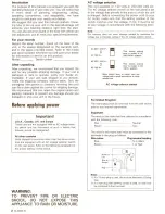 Предварительный просмотр 2 страницы Kenwood KA-3300D Instruction Manual