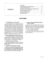 Предварительный просмотр 3 страницы Kenwood KA-501 Instruction Manual