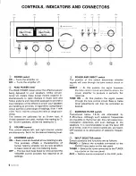 Предварительный просмотр 6 страницы Kenwood KA-501 Instruction Manual