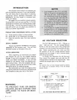 Preview for 2 page of Kenwood KA-7100 Instruction Manual