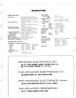 Предварительный просмотр 14 страницы Kenwood KA-7300 Service Manual