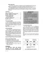 Preview for 2 page of Kenwood KA-80 Instruction Manual