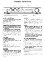 Preview for 8 page of Kenwood KA-80 Instruction Manual