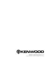 Preview for 12 page of Kenwood KA-80 Instruction Manual