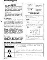 Предварительный просмотр 2 страницы Kenwood KA-880SD Instruction Manual