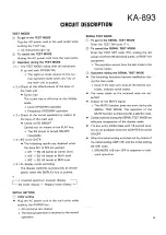 Preview for 3 page of Kenwood KA-893 Service Manual