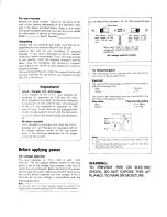 Предварительный просмотр 2 страницы Kenwood KA-95 Instruction Manual