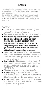 Preview for 3 page of Kenwood KAB30.000CL Instructions Manual