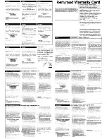 Предварительный просмотр 3 страницы Kenwood KAC-1502S Instruction Manual