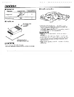 Предварительный просмотр 3 страницы Kenwood KAC-425 Instruction Manual