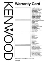 Предварительный просмотр 12 страницы Kenwood KAC-428S Instruction Manual