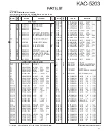 Предварительный просмотр 9 страницы Kenwood KAC-5203 Service Manual