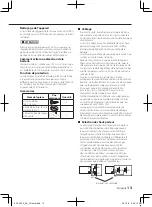 Предварительный просмотр 13 страницы Kenwood KAC-5204 - 350 Watt Max Power Stereo Amplifier Instruction Manual