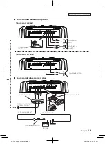 Предварительный просмотр 19 страницы Kenwood KAC-5204 - 350 Watt Max Power Stereo Amplifier Instruction Manual