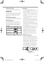 Предварительный просмотр 23 страницы Kenwood KAC-5204 - 350 Watt Max Power Stereo Amplifier Instruction Manual