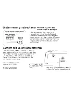 Предварительный просмотр 3 страницы Kenwood KAC-5206 Instruction Manual