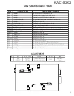 Предварительный просмотр 3 страницы Kenwood KAC-6202 Service Manual