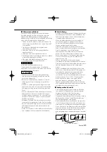 Предварительный просмотр 31 страницы Kenwood KAC-6203 Instruction Manual