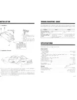 Предварительный просмотр 5 страницы Kenwood KAC-622 Instruction Manual