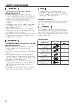 Предварительный просмотр 2 страницы Kenwood KAC-628 Instruction Manual