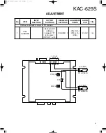 Предварительный просмотр 3 страницы Kenwood KAC-629S Service Manual