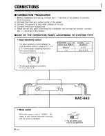 Предварительный просмотр 4 страницы Kenwood KAC-642 Instruction Manual