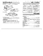 Предварительный просмотр 14 страницы Kenwood KAC-644 Instruction Manual