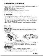 Предварительный просмотр 3 страницы Kenwood KAC-645 Instruction Manual