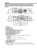 Предварительный просмотр 3 страницы Kenwood KAC-646X Instruction Manual