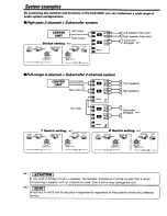 Предварительный просмотр 6 страницы Kenwood KAC-646X Instruction Manual