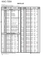 Предварительный просмотр 10 страницы Kenwood KAC-7204 Service Manual