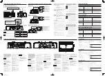 Предварительный просмотр 2 страницы Kenwood KAC-7405 Instruction Manual