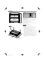 Предварительный просмотр 3 страницы Kenwood KAC-8103D - Amplifier Instruction Manual