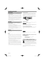 Предварительный просмотр 6 страницы Kenwood KAC-8104D - Amplifier Instruction Manual