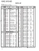 Preview for 10 page of Kenwood KAC-8104D - Amplifier Service Manual