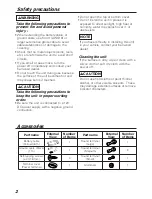 Предварительный просмотр 2 страницы Kenwood KAC-816 Instruction Manual