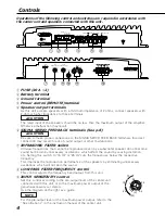 Preview for 4 page of Kenwood KAC-816 Instruction Manual