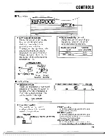 Предварительный просмотр 11 страницы Kenwood KAC-823 Instruction Manual