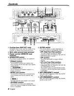 Preview for 4 page of Kenwood KAC-827 Instruction Manual