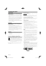 Предварительный просмотр 8 страницы Kenwood KAC-8403 - Amplifier Instruction Manual