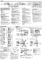 Предварительный просмотр 2 страницы Kenwood KAC-849 Instruction Manual