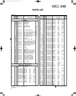 Preview for 8 page of Kenwood KAC-849 Service Manual