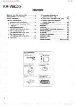 Предварительный просмотр 2 страницы Kenwood KAC-923 Service Manual