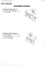 Предварительный просмотр 6 страницы Kenwood KAC-923 Service Manual