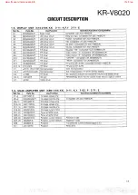 Предварительный просмотр 11 страницы Kenwood KAC-923 Service Manual